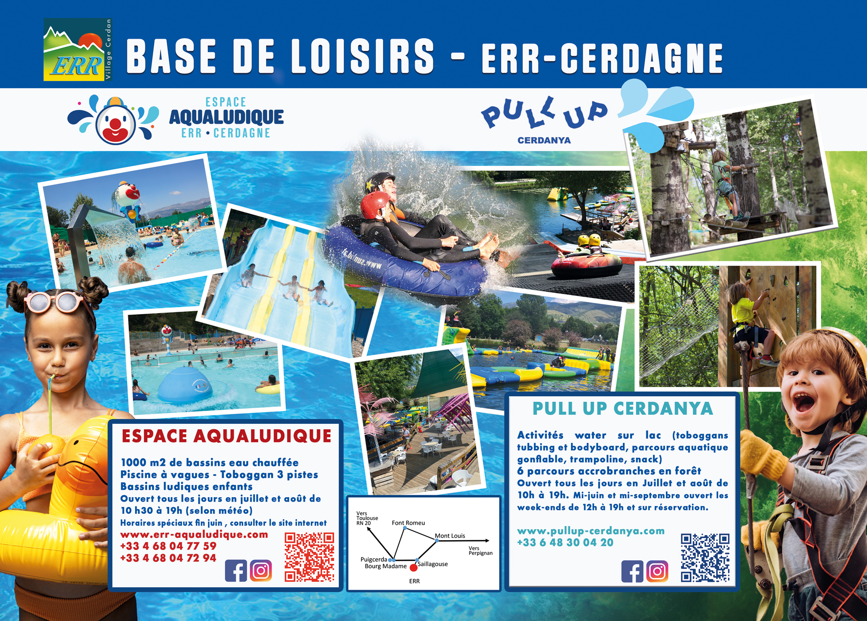 Affiche Base de loisirs - Err